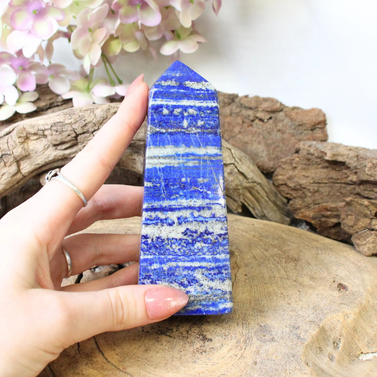 Lapis lazuli obelisk, 11,8 cm, nr 11