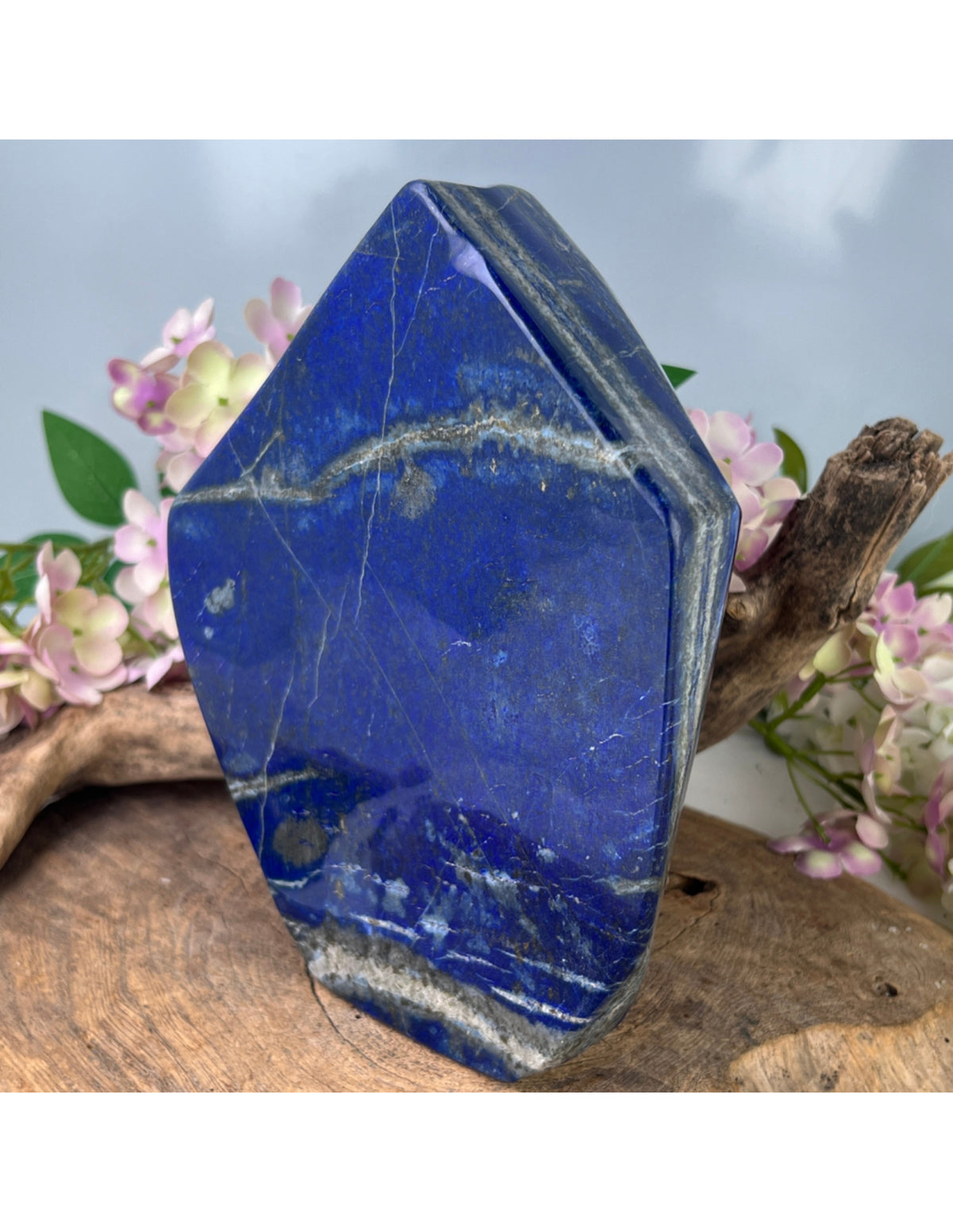 Lapis lazuli skulptur, 20 cm, 3,555 kg, nr 08