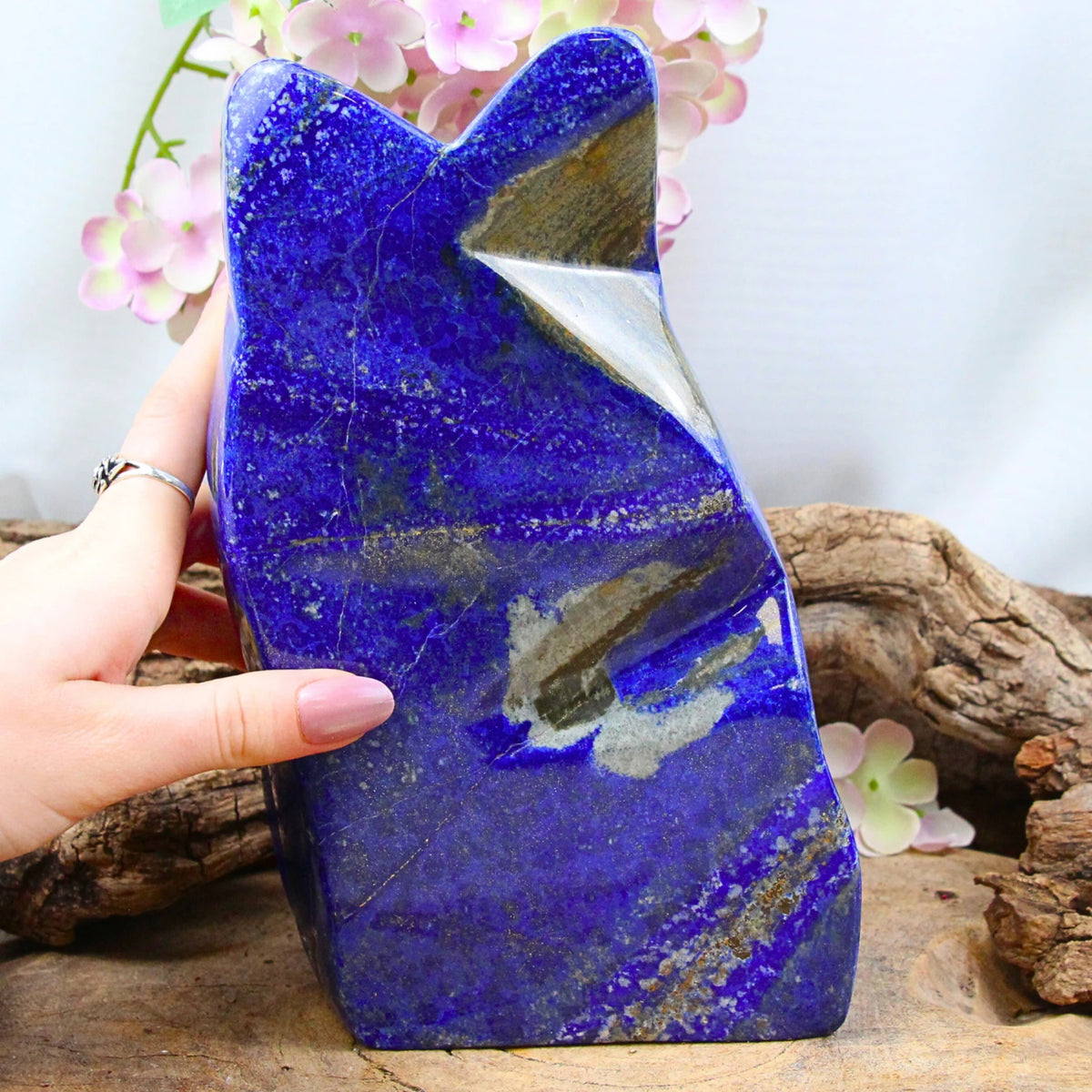 Lapis lazuli skulptur, 21 cm, nr 21