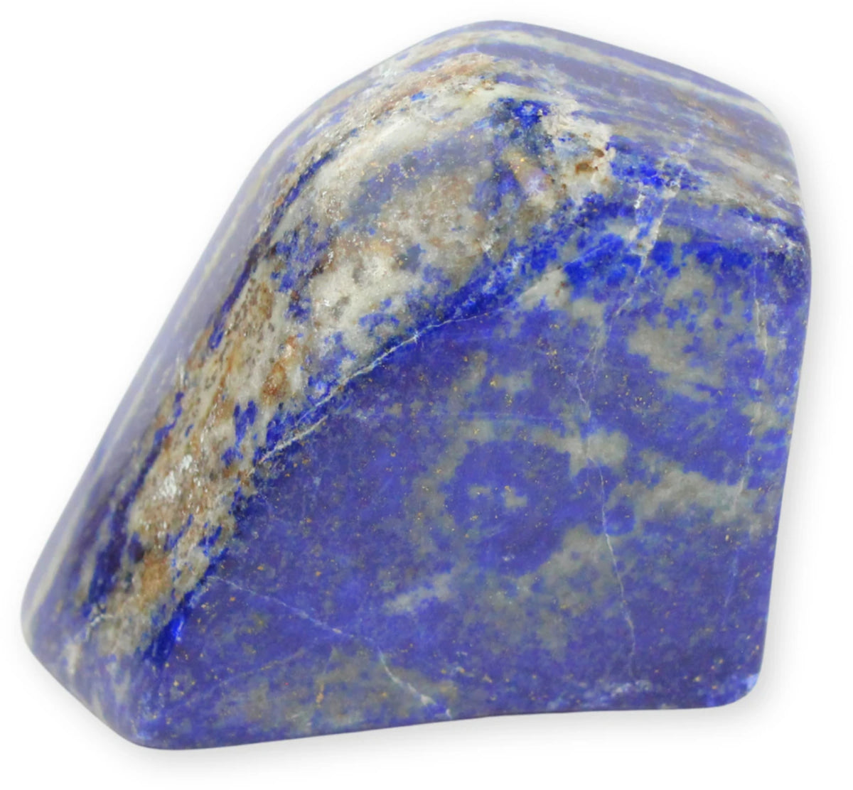 Lapis lazuli skulptur, polerad, 6,2 x 3,2 x 7,1 cm, nr 30