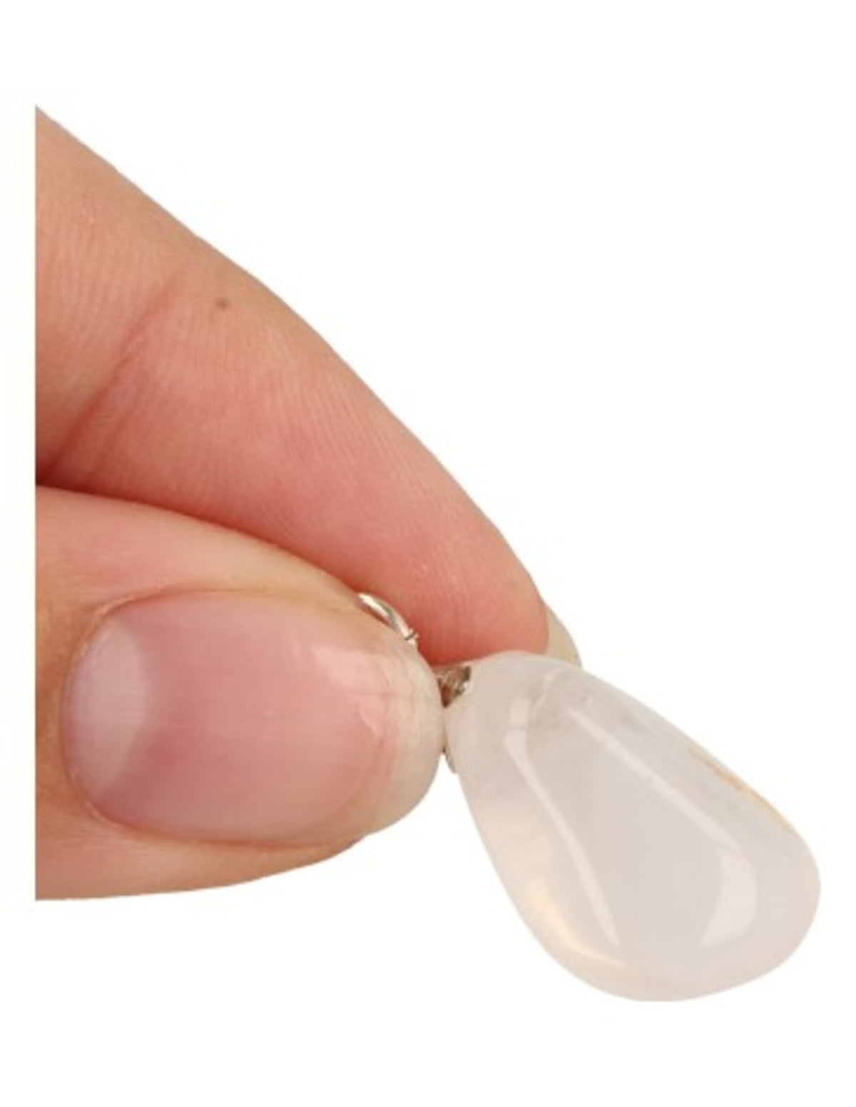 Lavendelkvarts hänge, ca 3 cm, 15 g