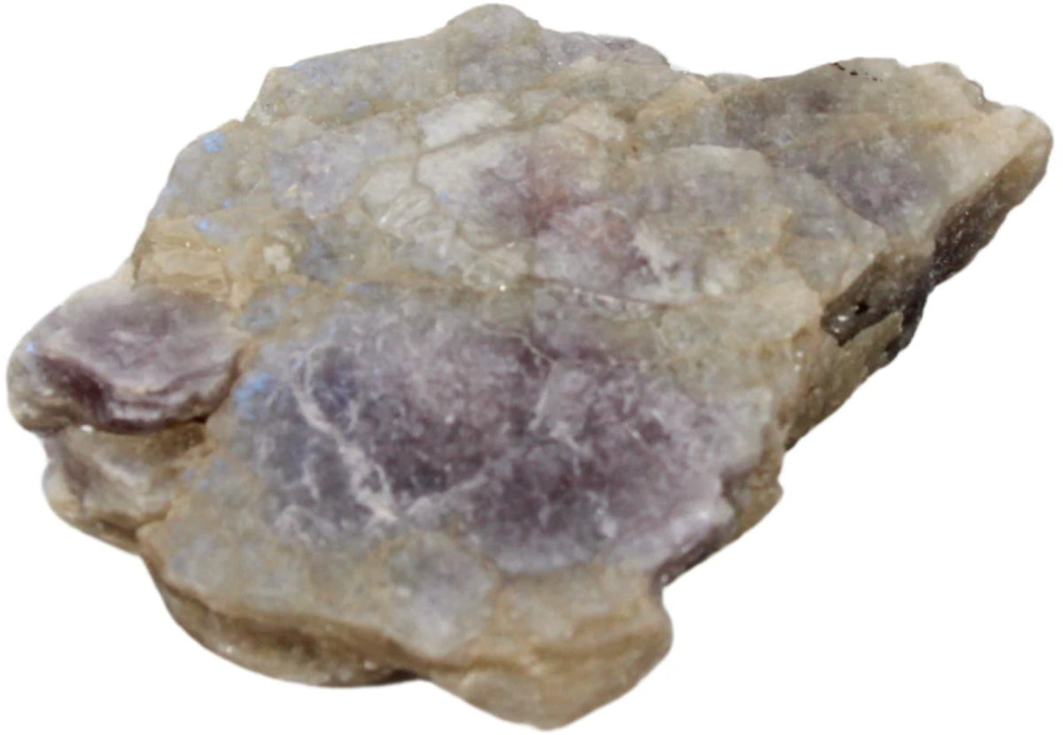 Lepidolit glimmerskiva, rå, 10 cm, nr 06