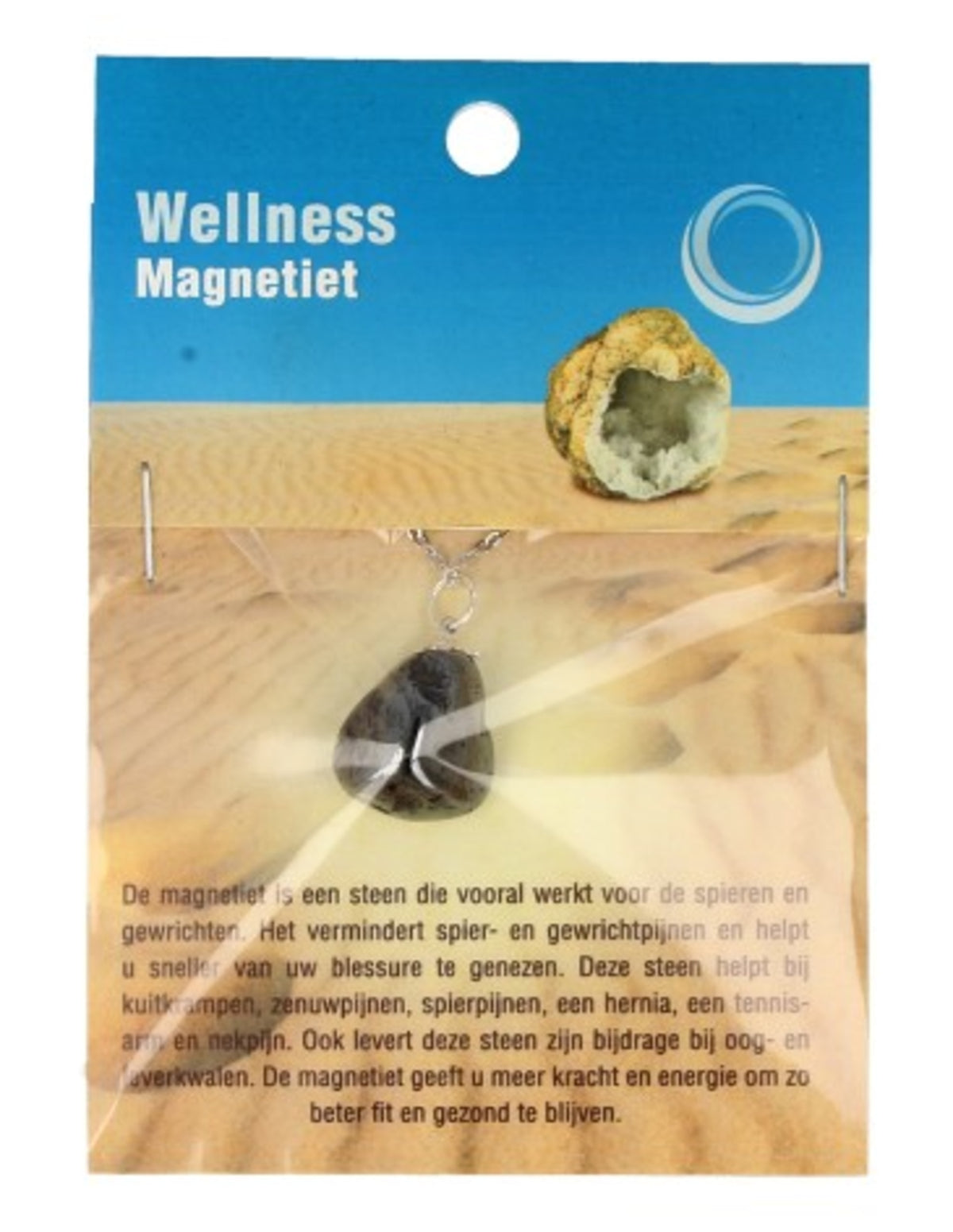 Magnetit hänge på kedja, 3,5 cm, 25 g