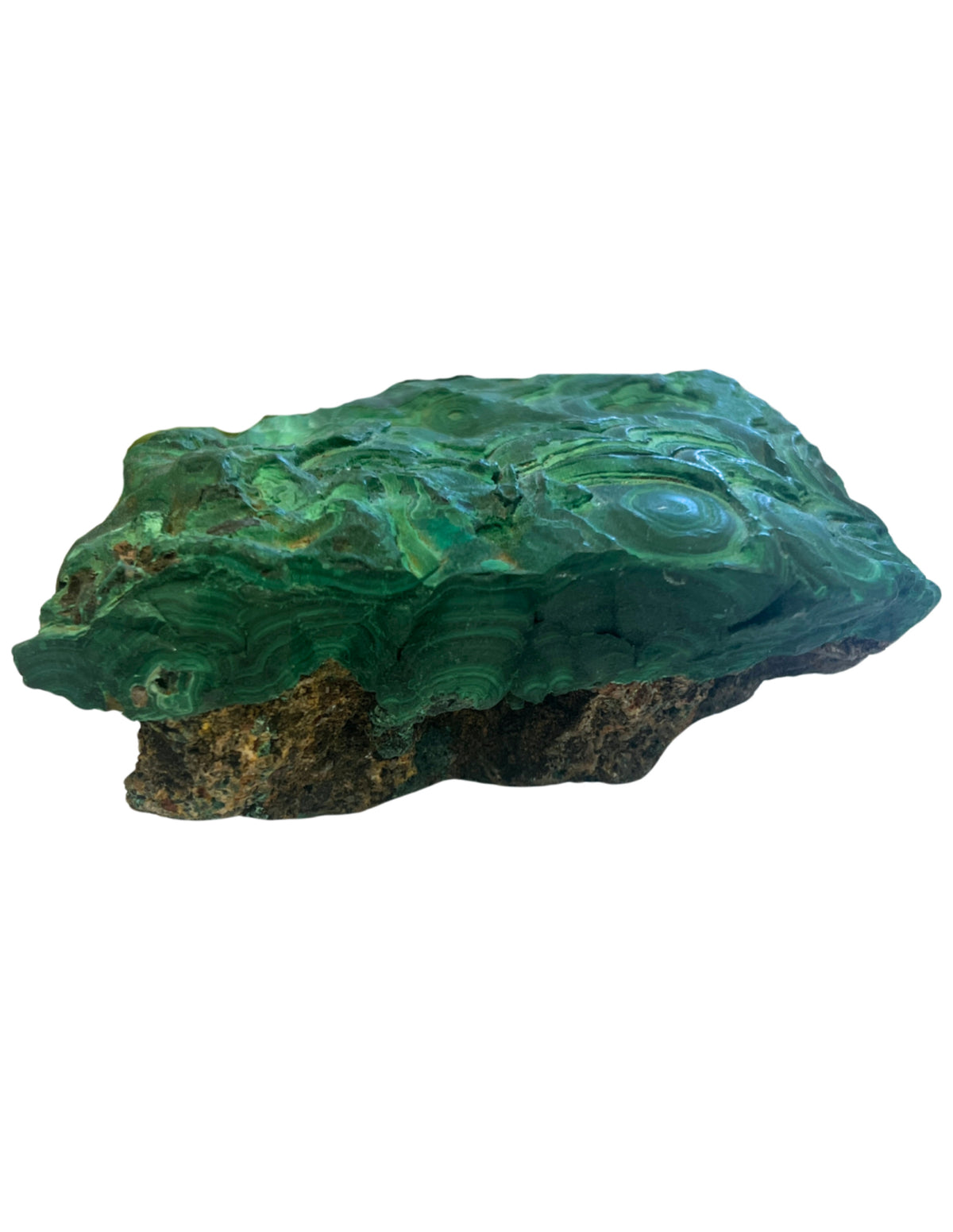 Malakit rå sten, nr 20 (895 g)