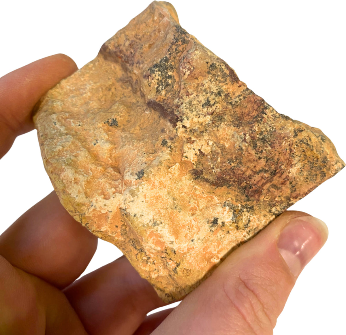 Mokait skiva, jaspis, nr 9 (126 g)