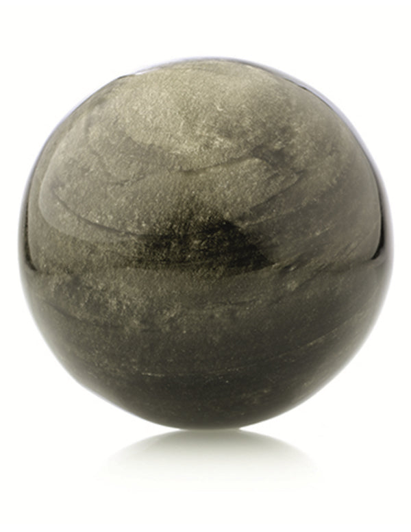 Guldobsidian kula, 8 cm
