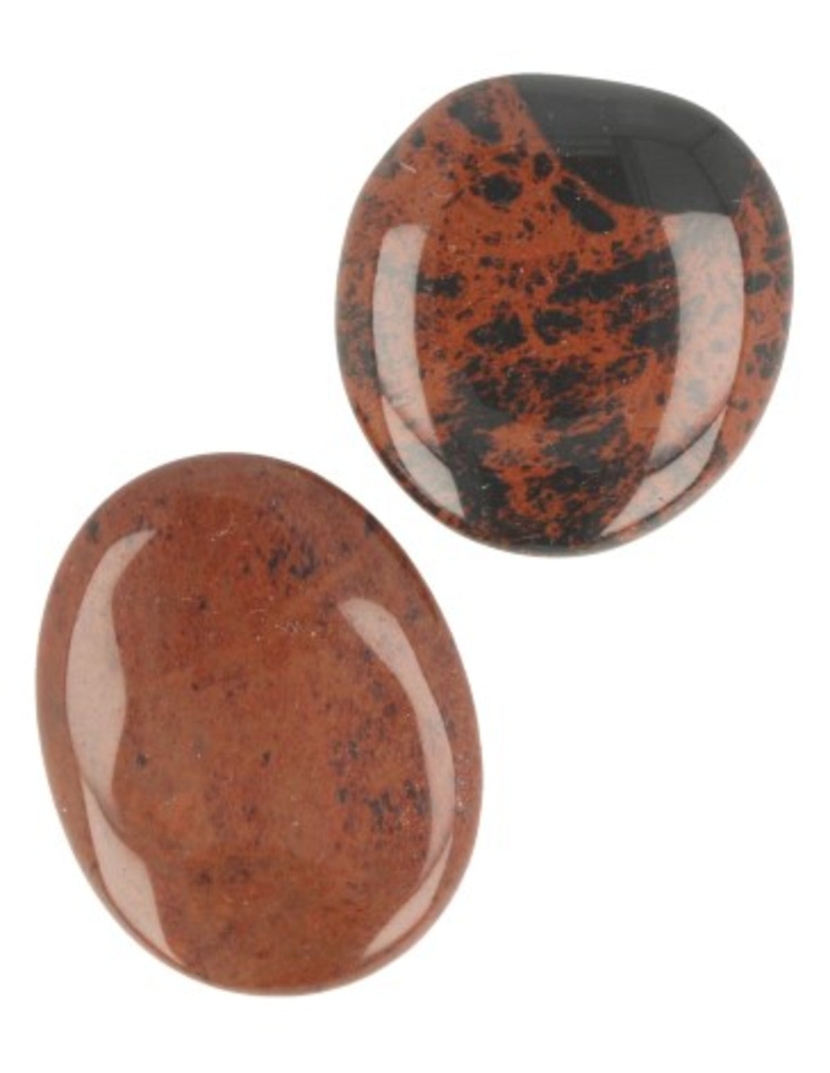 Obsidian ficksten, mahogny, 3 till 5 cm, Mexiko