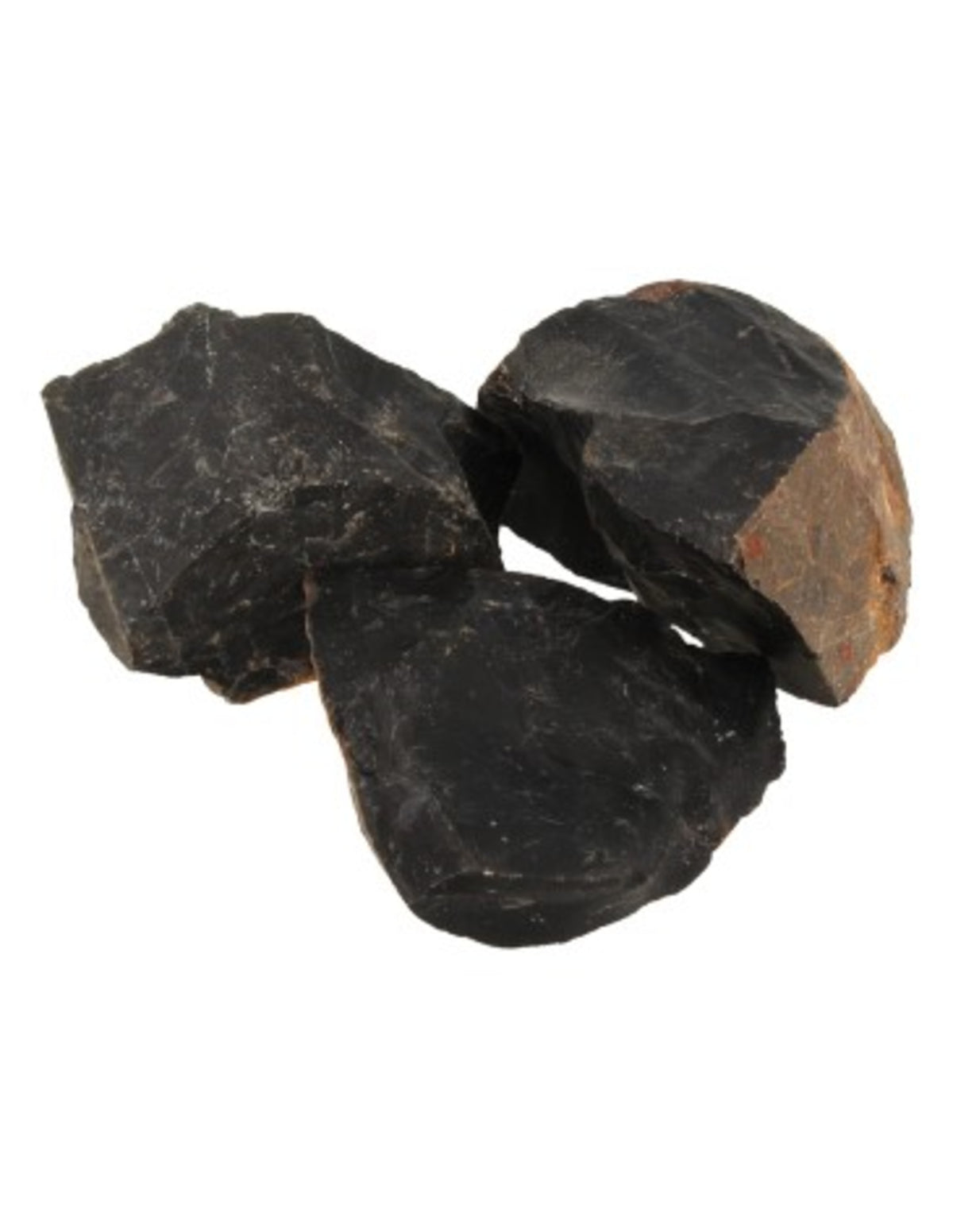 Svart onyx råa stenar från Indien, Per kg