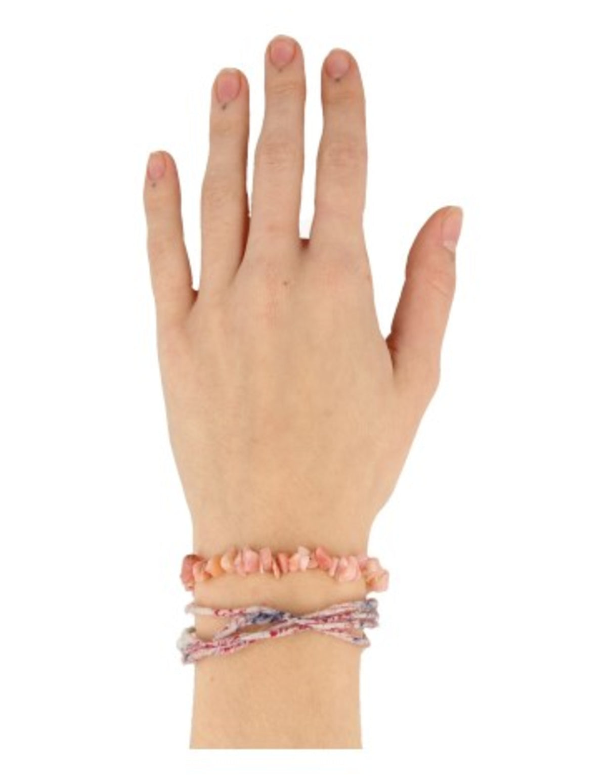 Opal armband med splitstenar, Andesopal, grön och blå