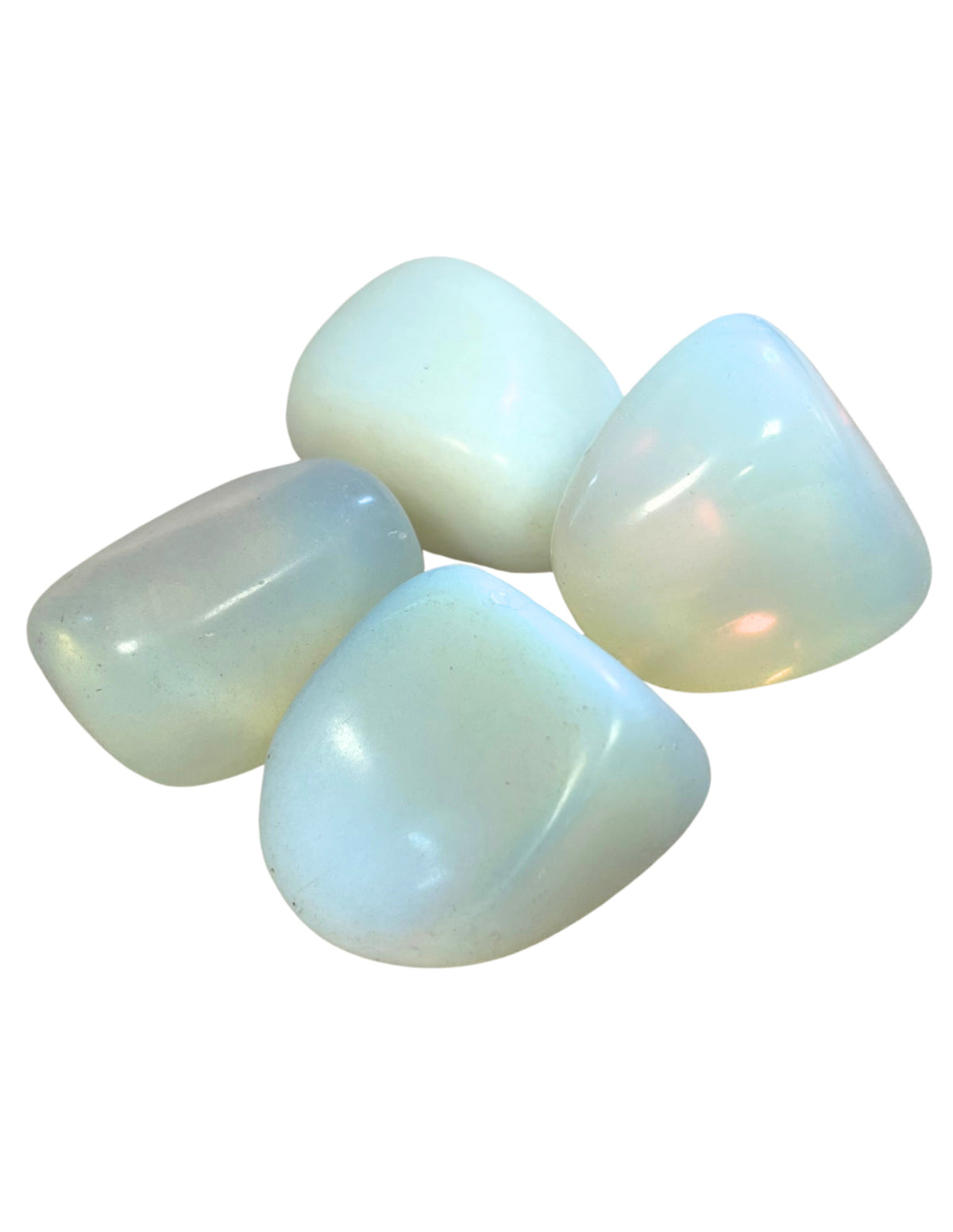 Opalit trumlade stenar (glas), 100 g, Kina