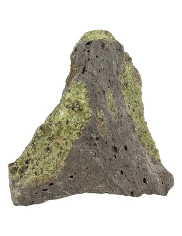 Peridot i matrix råa stycken från Pakistan, per kg