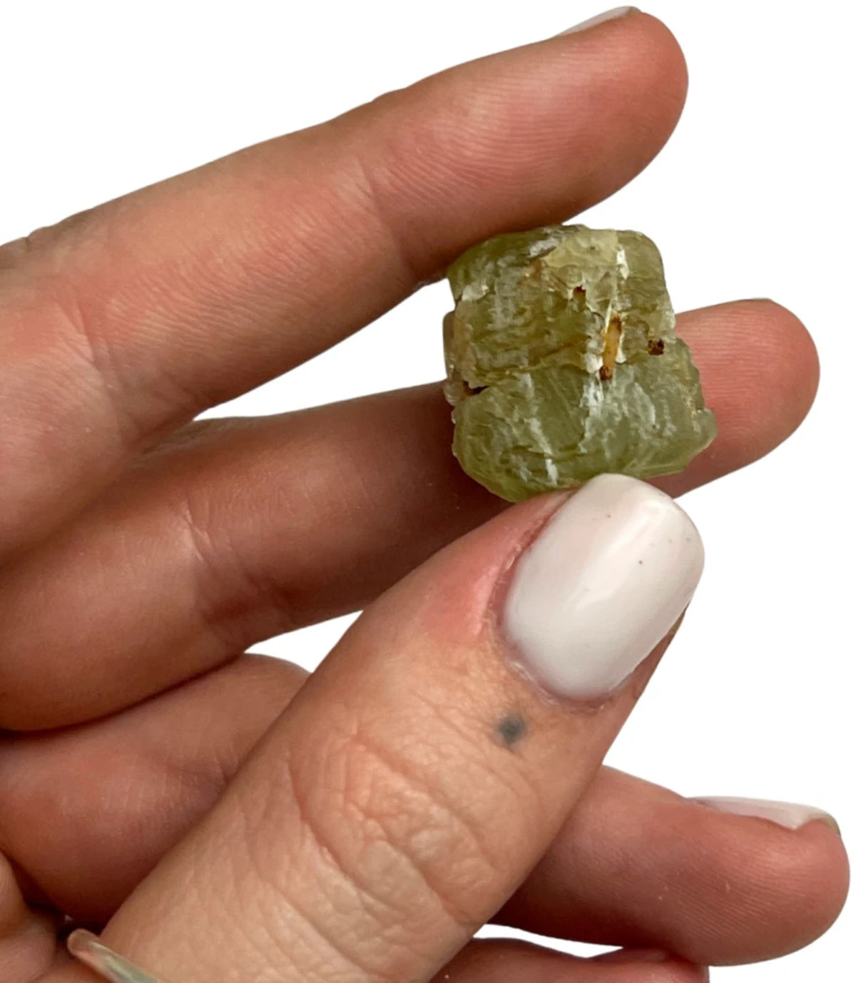 Peridot kristall, rå, AAA-kvalitet, 2 cm, nr 03 (10 g)