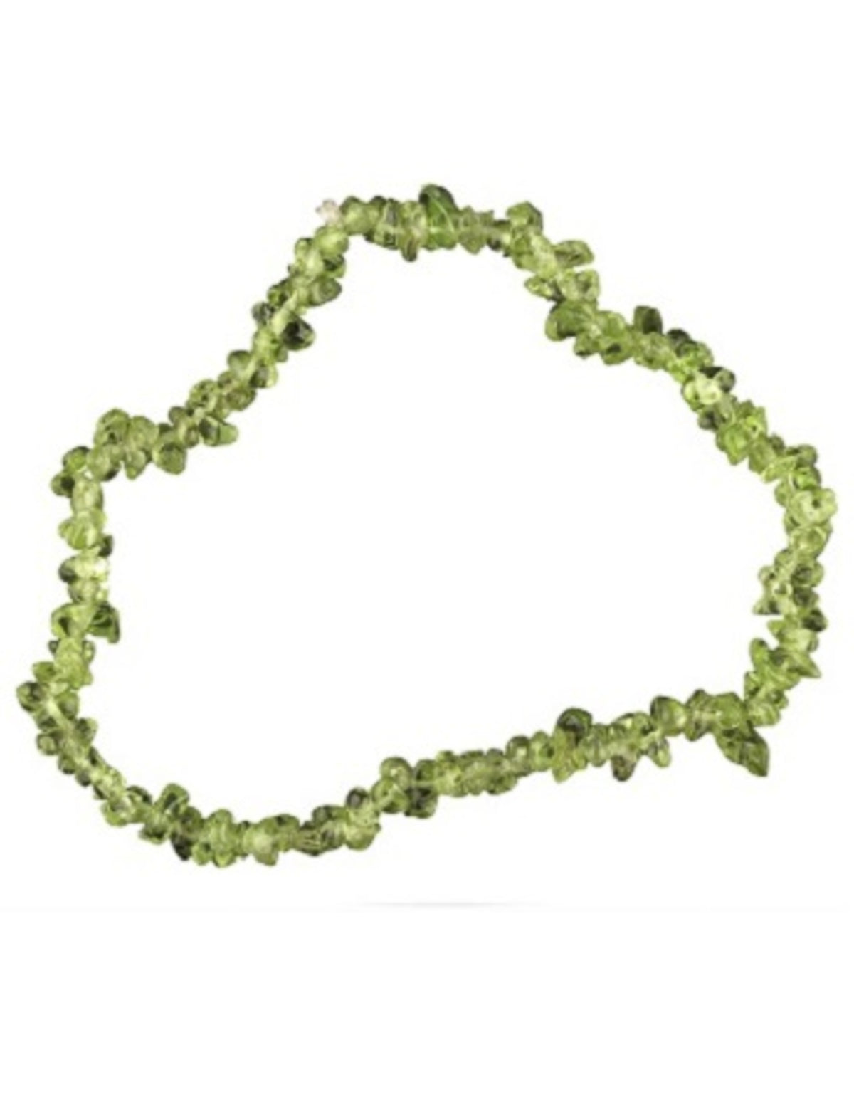 Peridot armband med splitstenar, 5 till 10 mm
