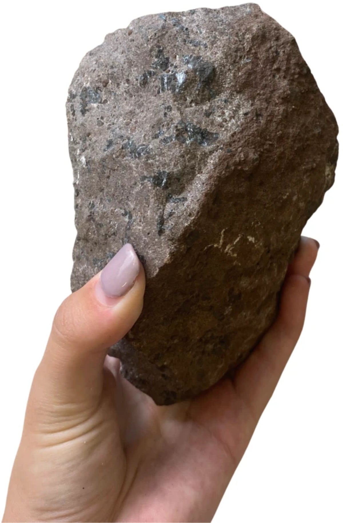 Pyrolusit kristall, rå, 13,4 cm, nr 18