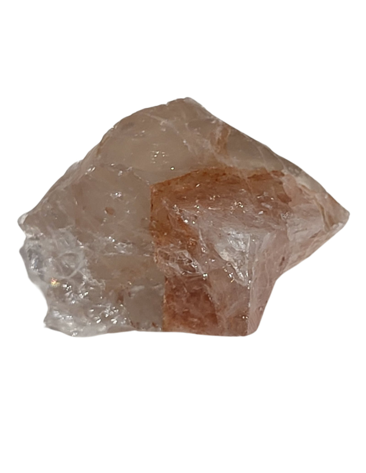 Red healer kvarts råa bitar, röd, 250 g