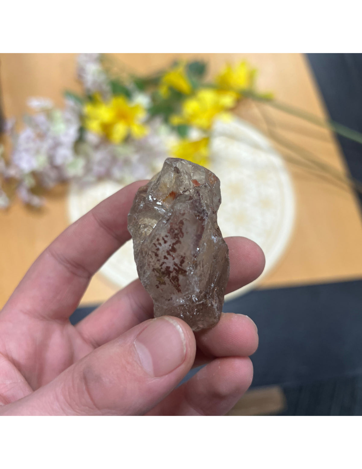 Rökkvarts råa bitar från Brasilien, 250 g