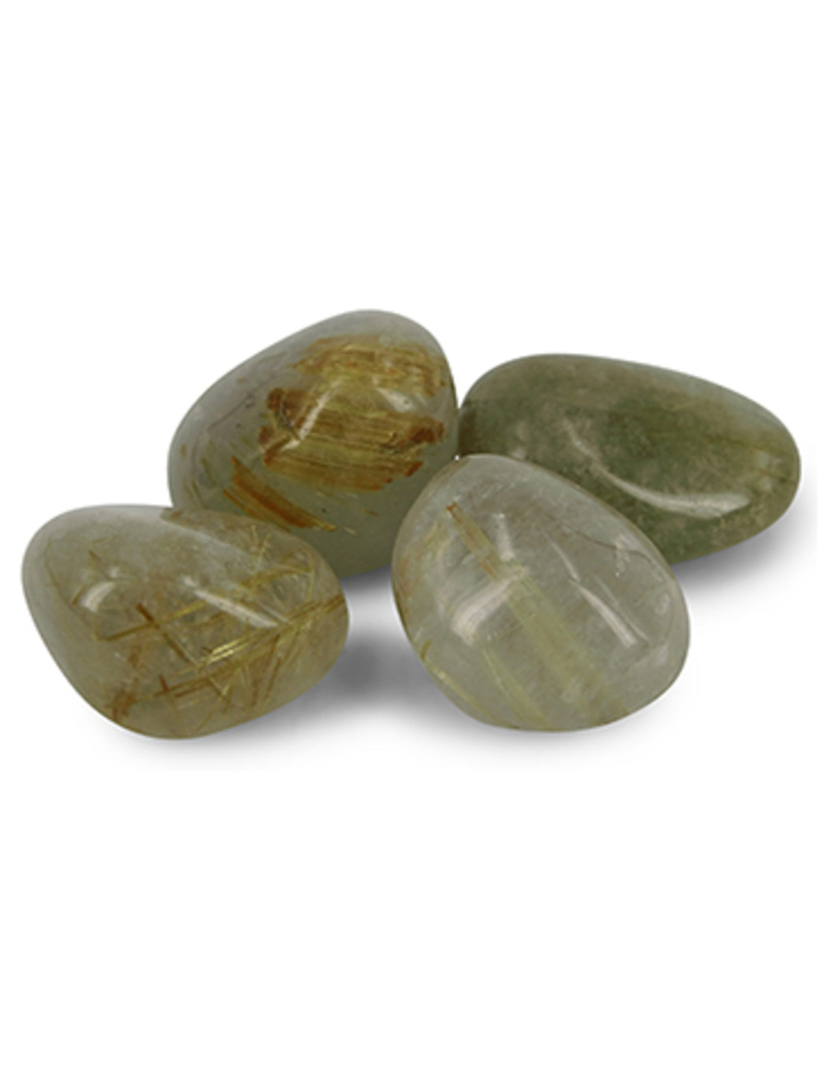 Rutilkvarts trumlade stenar, A-kvalitet, 100 g, Brasilien