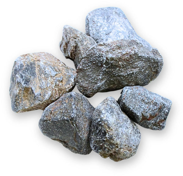 Safir råa bitar, blå, 250 g