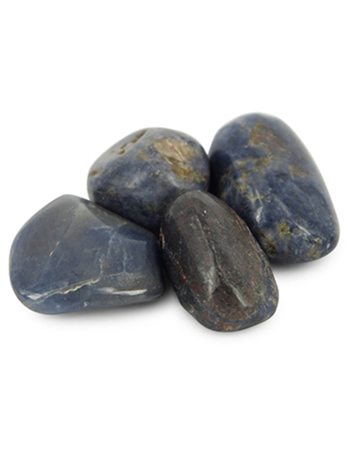 Safir trumlade stenar, 100 g, Indien