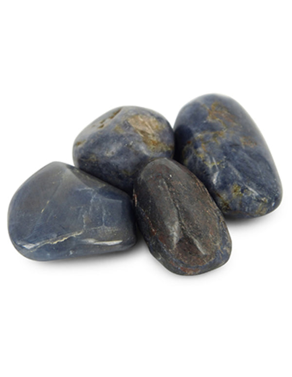 Safir trumlade stenar, 100 g, Indien