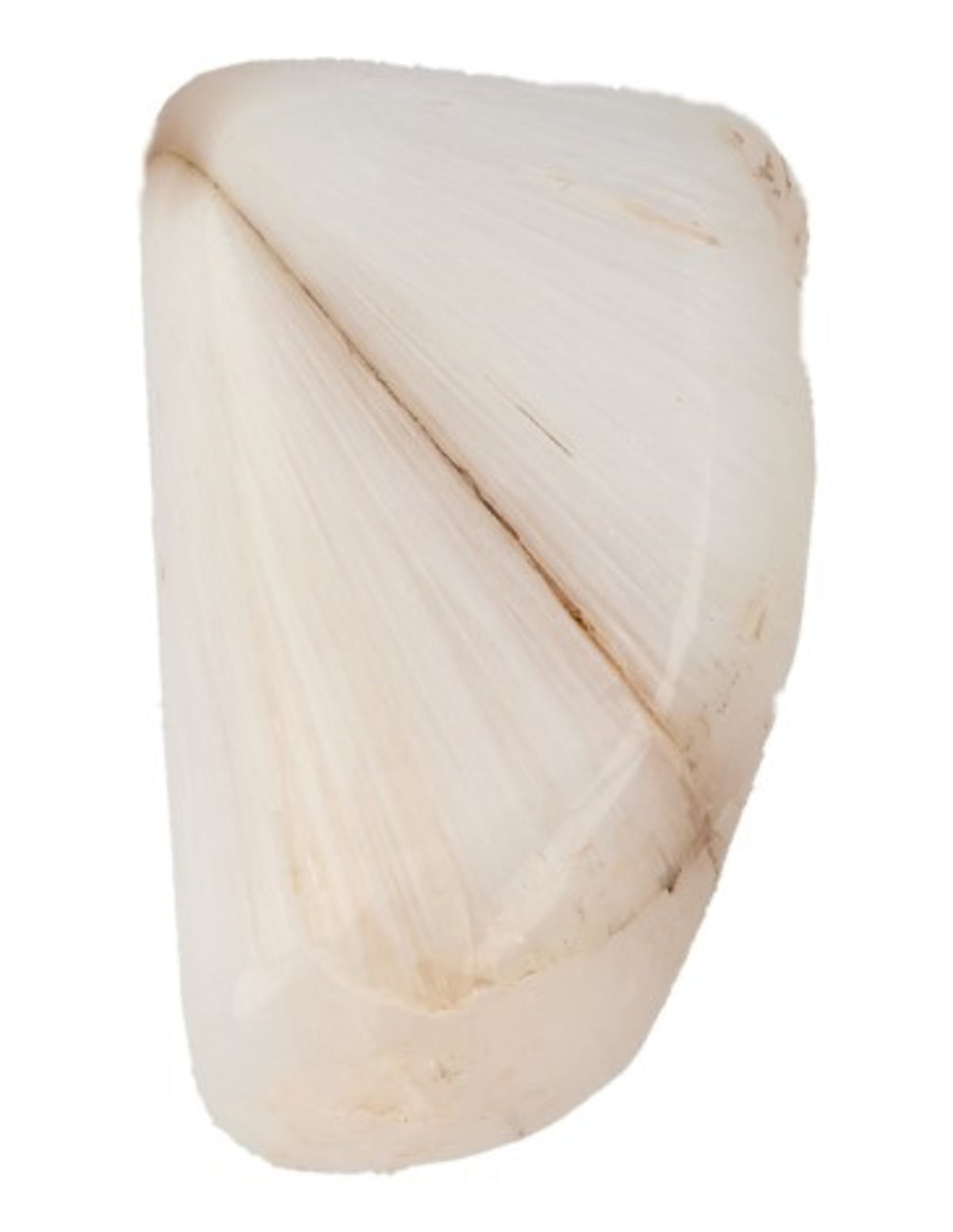 Skolecit trumlade stenar, 100 g, vita, ca 4 stenar
