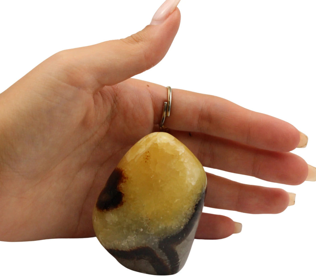 Septarie skulptur, Madagaskar, 6 x 3 x 4 cm, nr 8