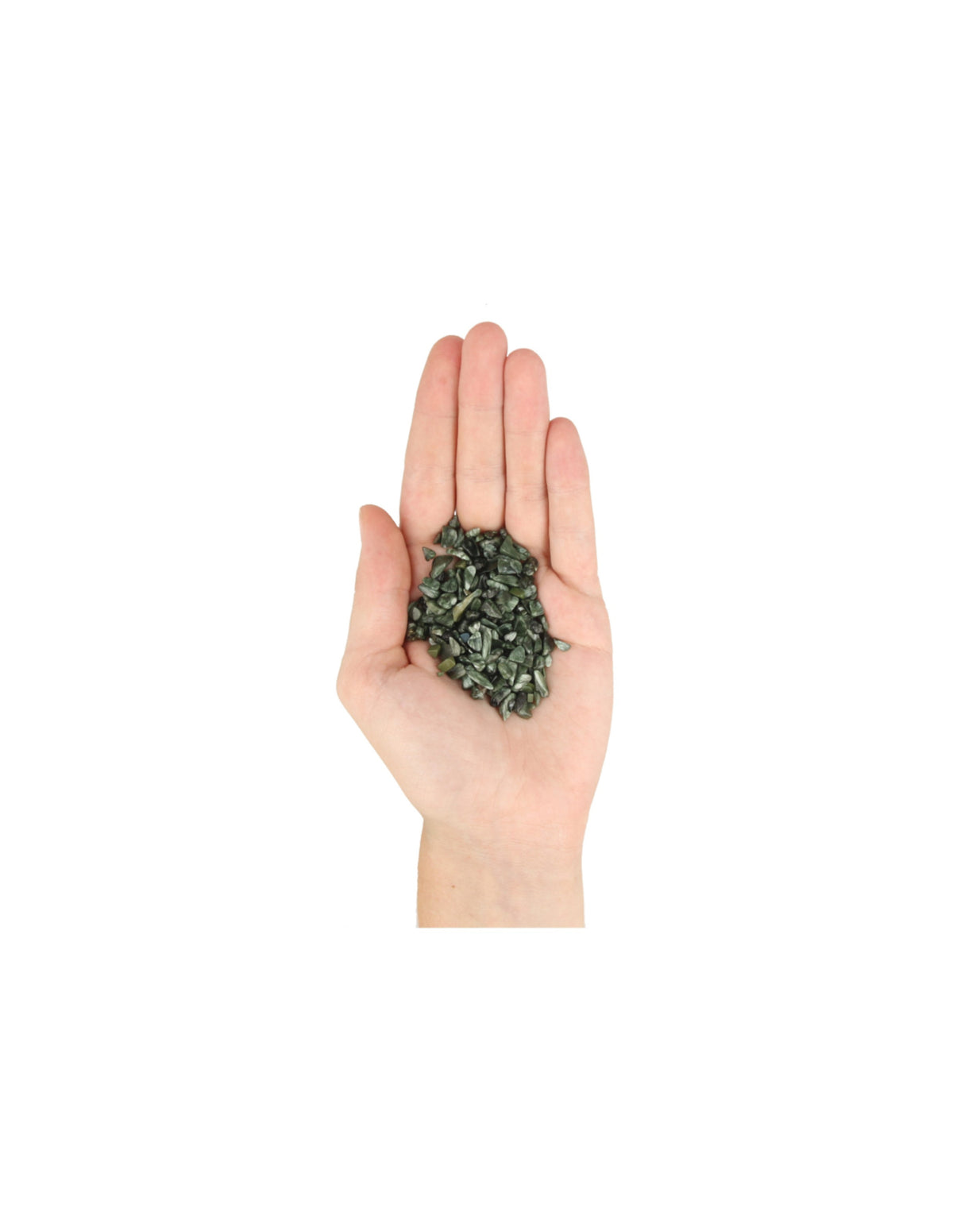 Serafinit trumlade stenar, 25 g, mini, 5 till 10 mm