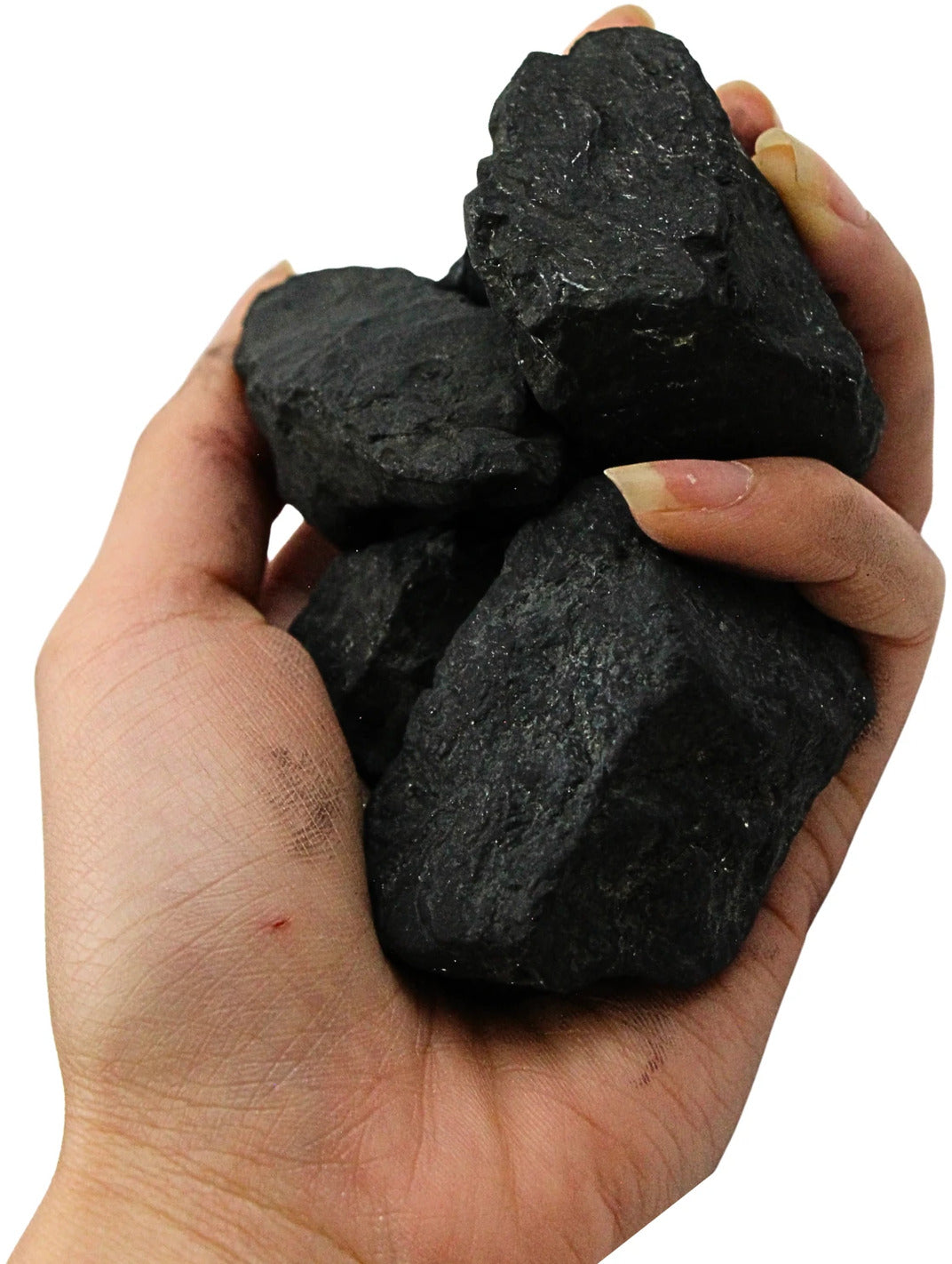 Shungit råa bitar, 2 till 5 cm, 250 g