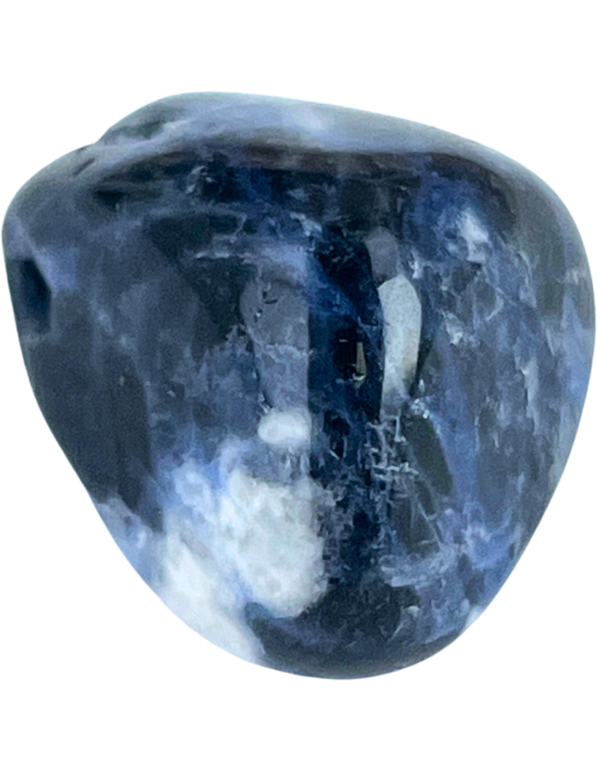 Sodalit hänge, genomborrad, 2,5 cm, 8 g