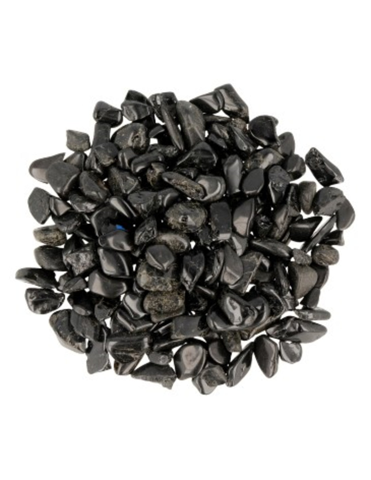 Svart turmalin trumlade stenar, mini, 2 till 10 mm, 500 g