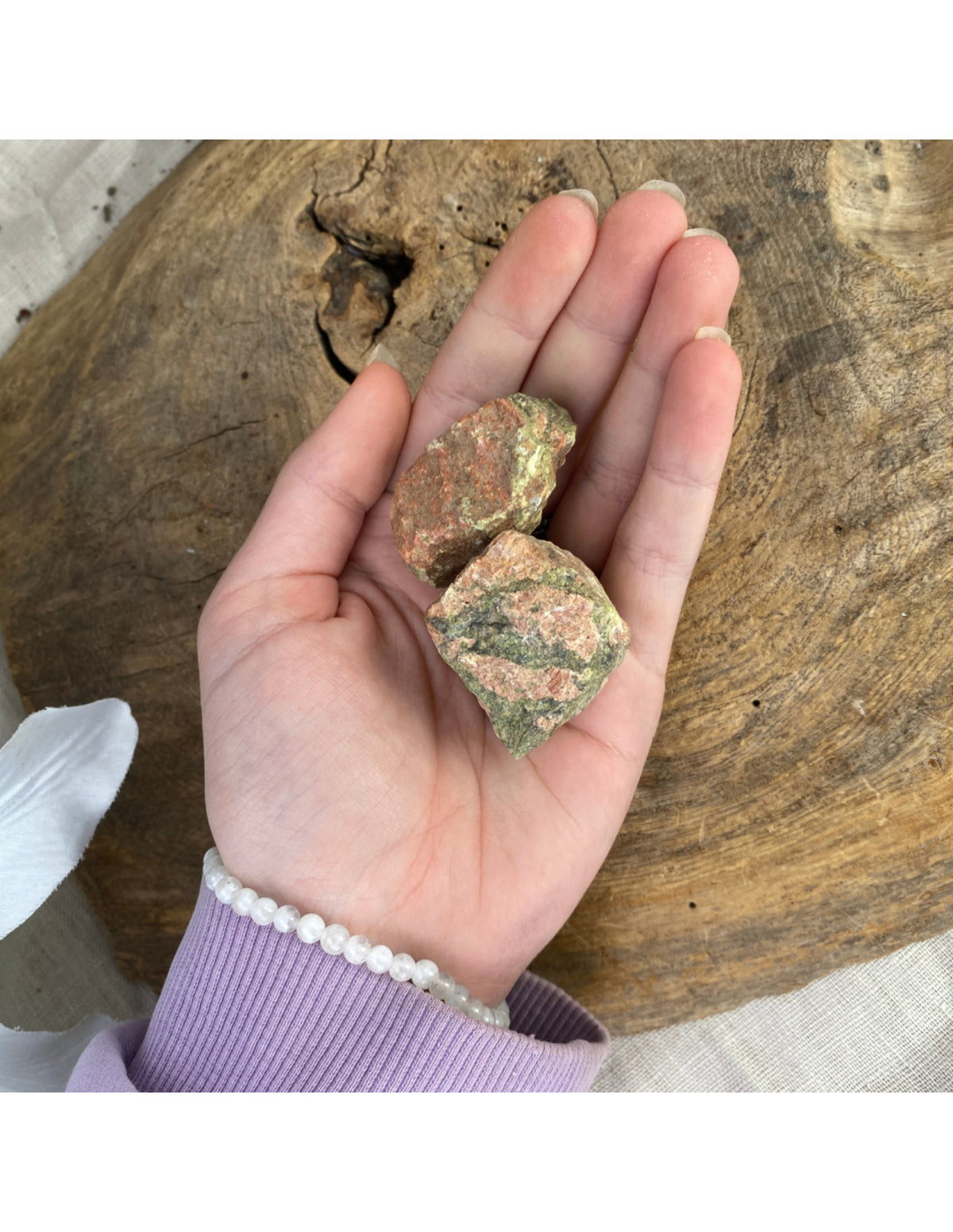 Unakit råa bitar, 100 g från Madagaskar