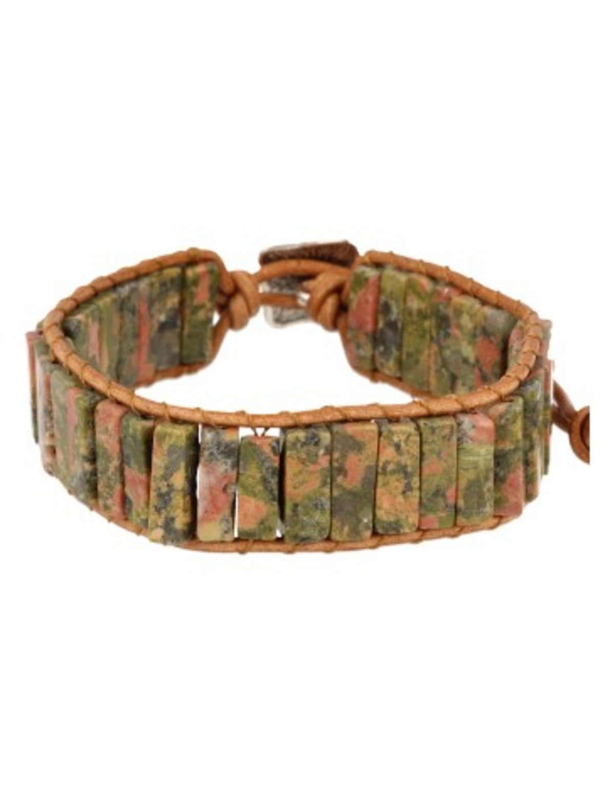 Unakit läderarmband i bohemstil, justerbart 20, 22 och 25 cm