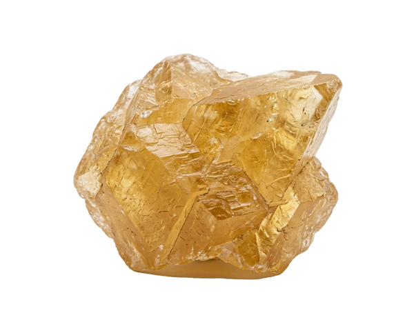 gyllene kalcit – gul kristall