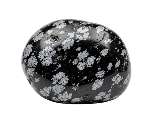 Snöflingeobsidian – råsten
