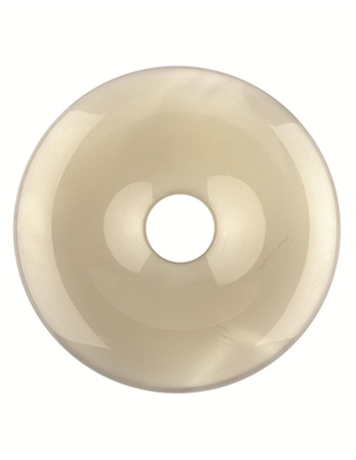 Agat donut, grå, 40 mm