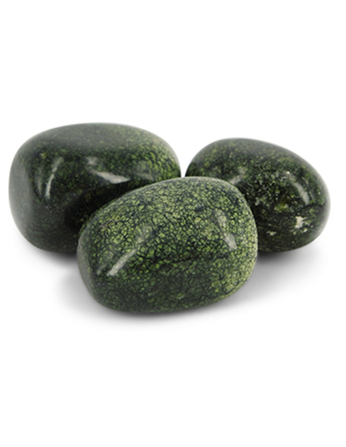 Agat trumlade stenar, grön, naturfärg, 250 g