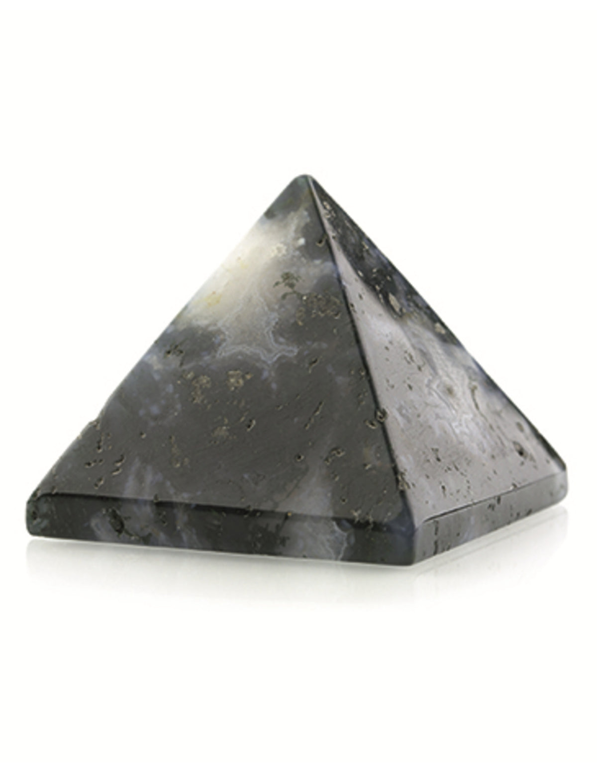 Mossagat pyramid, grön, 3,5 cm