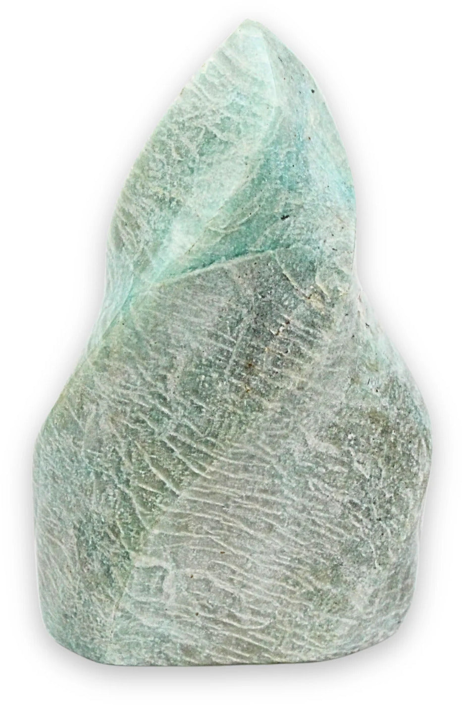 Amazonit flamma, blågrön till turkos, 12,5 x 4 x 8 cm, nr 03