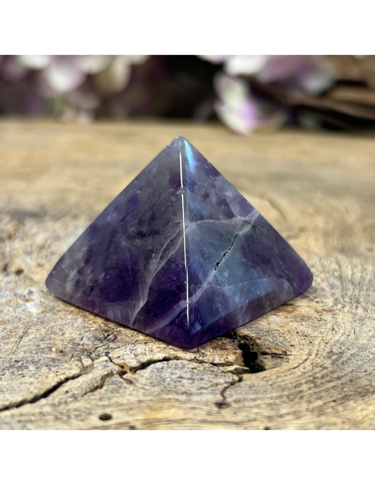 Ametist pyramid, 3,5 x 3,5 x 3 cm