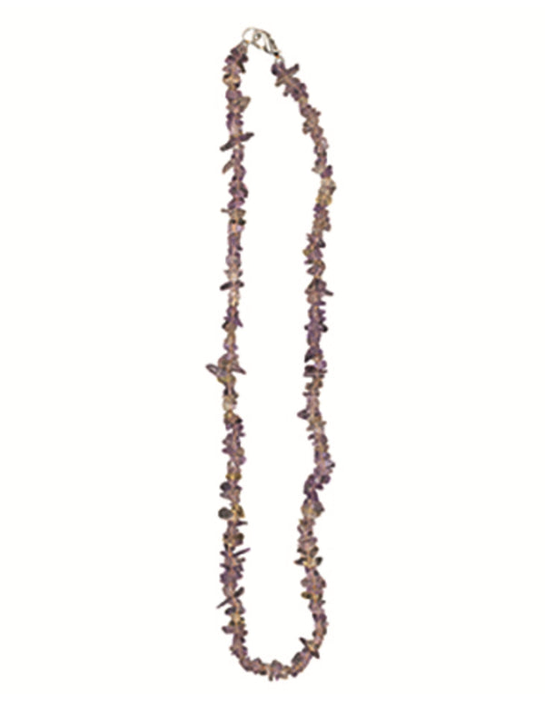 Ametrin halsband med splitstenar, 5 till 10 mm