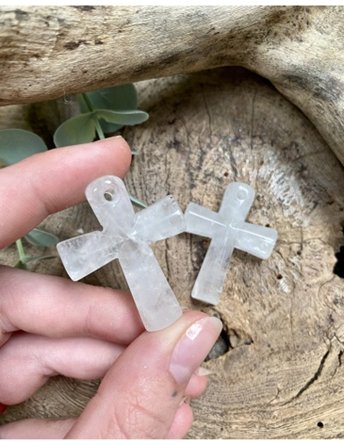 Bergkristall ankh, 4 cm