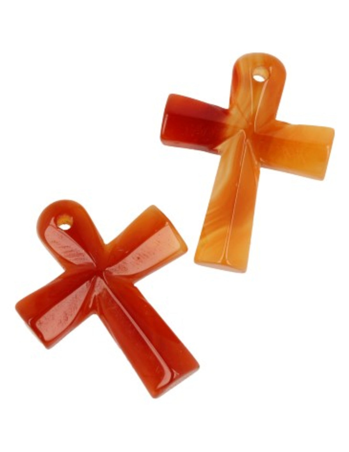 Karneol ankh, hänge i egyptisk symbolform