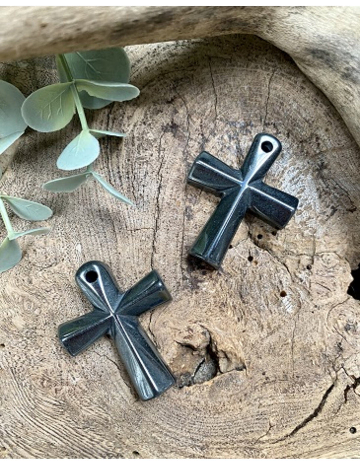 Hematit hänge, ankh