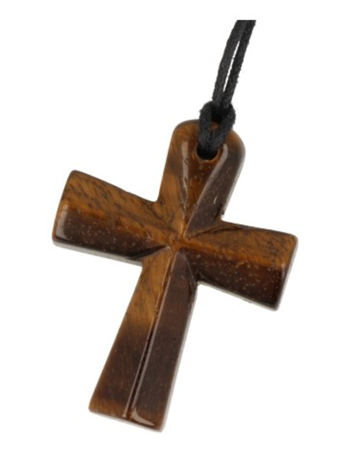 Tigeröga hänge, ankh-kors, 4 cm