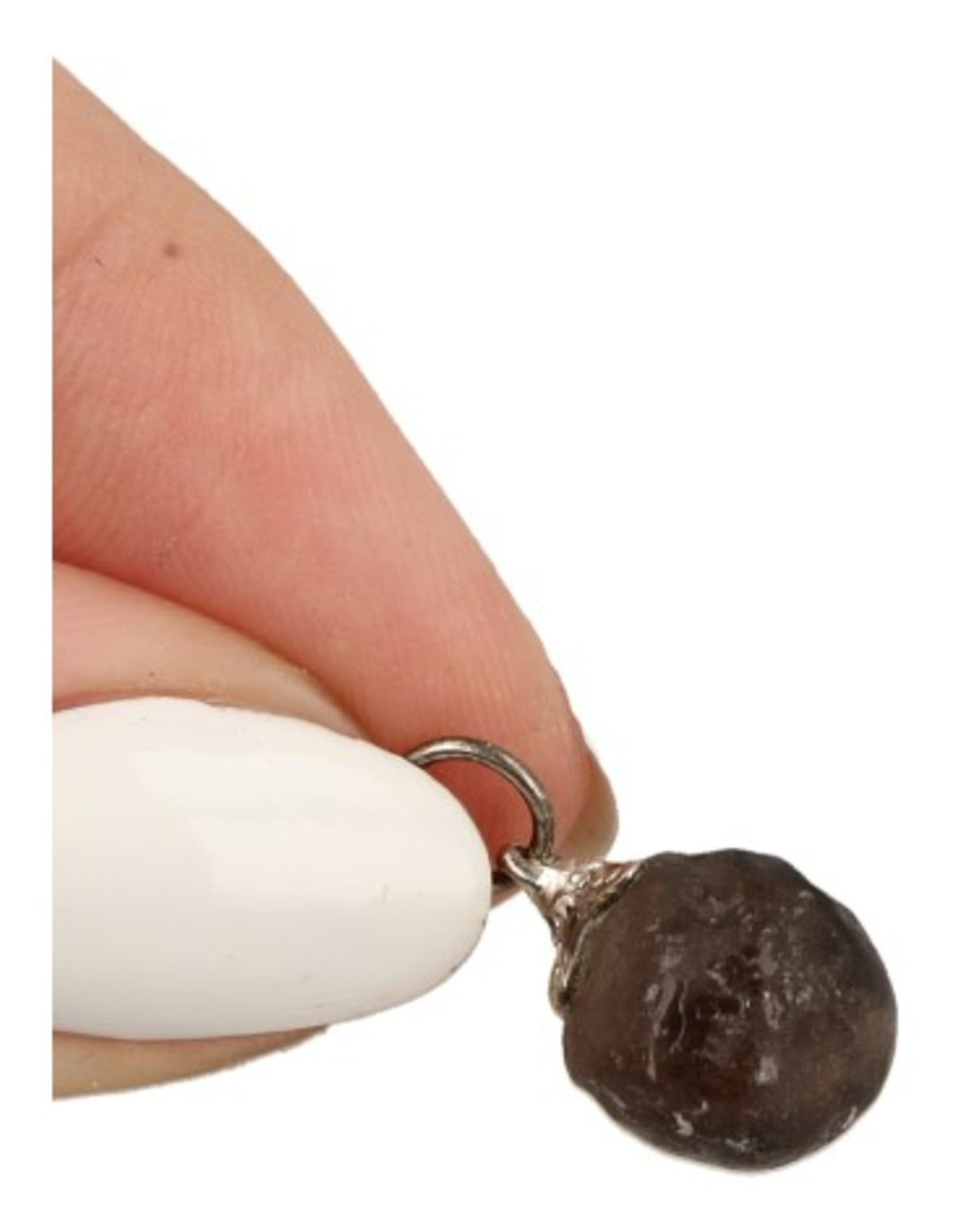 Apachetår hänge, svart obsidian, 10 till 20 g