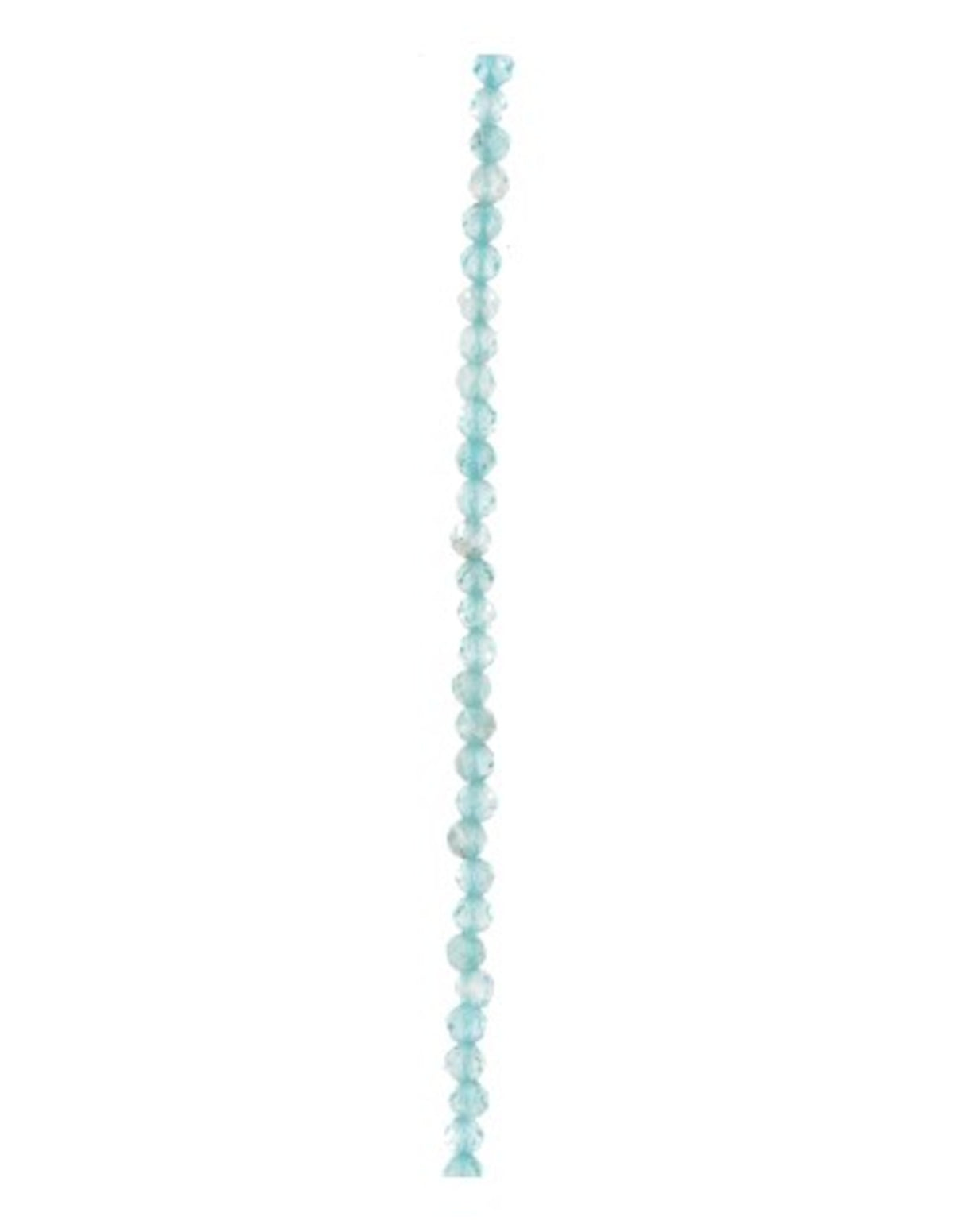 Apatit halsband Summer Vibes, 2 mm fasettslipade, 44 cm