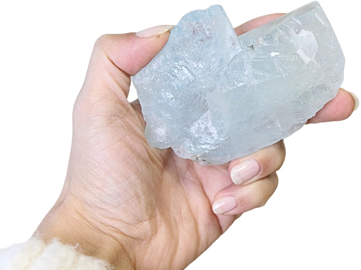Akvamarin kristall AA-kvalitet, Kina, 9,2 cm, nr 18