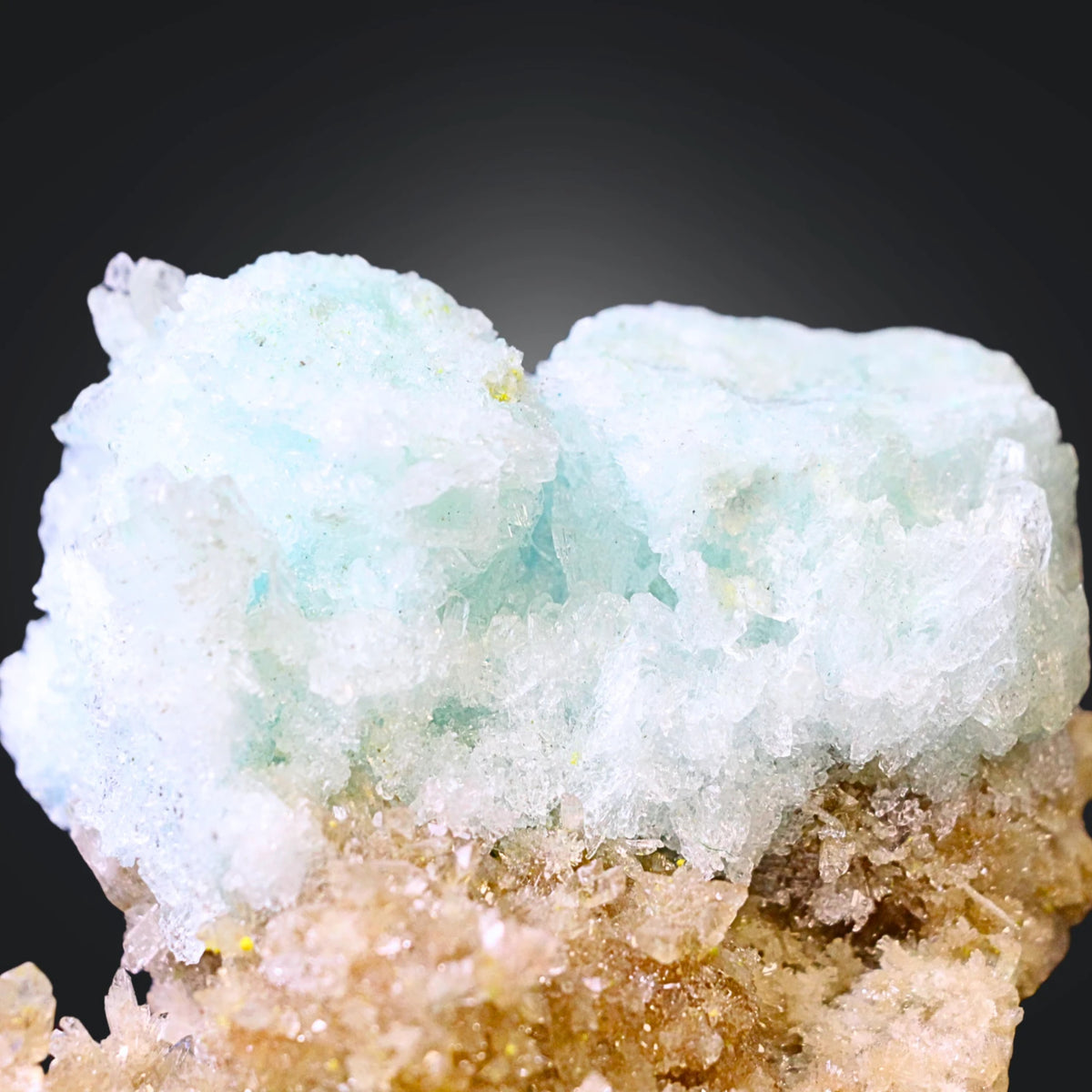 Aragonit blå med zeolit, Fujian, Kina, 10,1 cm, nr 01