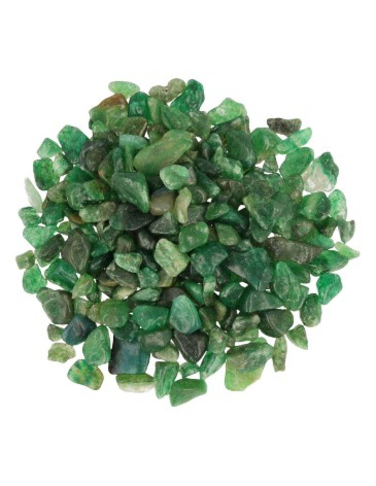Aventurin trumlade stenar, grön, 100 g