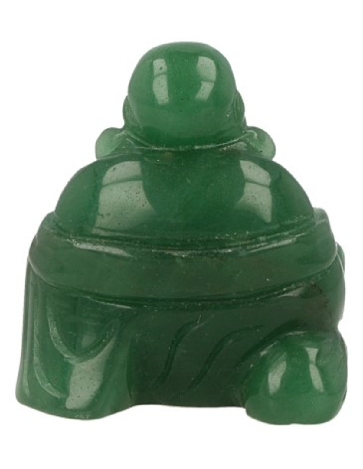 Aventurin Buddha, grön figur, 5 cm